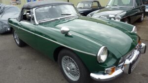 Green MG Car